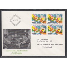 Finlandia Sobre Primer Dia FDC Yvert 754 Helsinki 1976