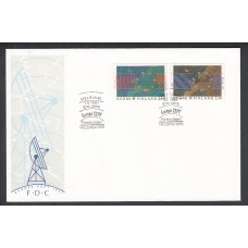 Finlandia Sobre Primer Dia FDC Yvert 1110/11 Europa CEPT Helsinki 1991