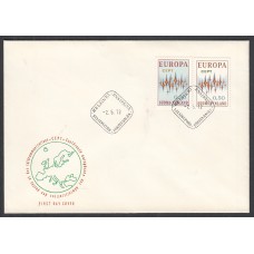 Finlandia Sobre Primer Dia FDC Yvert 665/666 Europa Cept Helsinki 1972