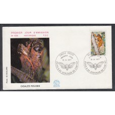 Francia Sobres Primer Dia FDC Yvert 1946 Cigala Roja Insectos 1977