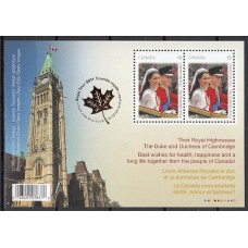 Canada - Hojas Yvert 146 ** Mnh  Boda Real