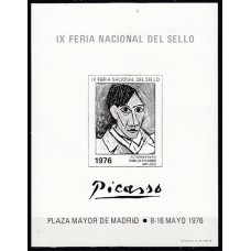 II Centenario Hojas Recuerdo 1976 Edifil 42 Picasso ** Mnh