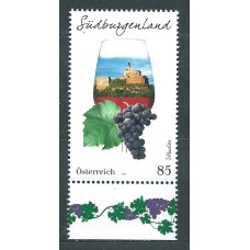 Austria Correo 2020 Yvert 3403 ** Mnh Vino Regiones de Austria