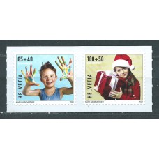 Suiza Correo 2020 Yvert 2610/11 ** Mnh Pro Juventud adhesivo