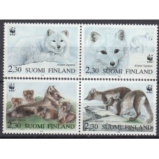 Finlandia - Correo 1993 Yvert 1166/9 ** Mnh Fauna