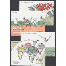 Liechtenstein Tarjetas Maximas Yvert 888/89 mk 83 - dibujos 1988