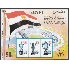 Egipto - Hojas Yvert 43 ** Mnh Deportes Futbol