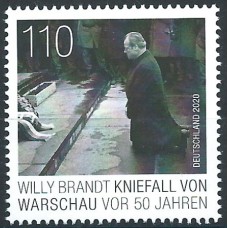 Alemania Federal Correo 2020 Yvert 3357 ** Mnh Willy Brandt - Personaje