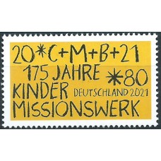 Alemania Federal Correo 2020 Yvert 3362 ** Mnh Misión Infantil