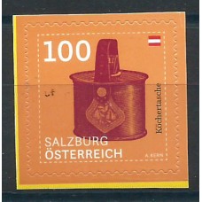 Austria Correo 2020 Yvert 3368 ** Mnh Definitivos Köchertasche Salzburgo adhesivo de carnet