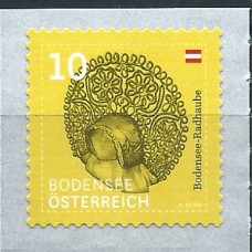 Austria Correo 2020 Yvert 3362 ** Mnh Definitivos Lago Konstanz Radhaube adhesivo de rollo