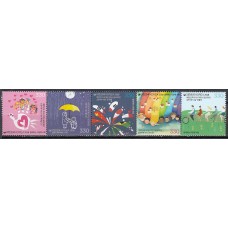 Corea del Sur - Correo 2018 Yvert 3036/40 ** Mnh Concurso de sellos