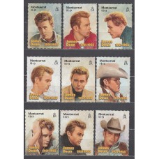 Montserrat - Correo Yvert 882/90 ** Mnh James Dean - Artista