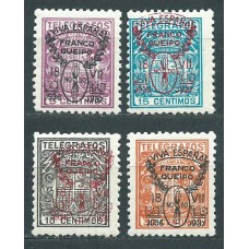 Locales Patrióticos Sevilla 1937 Edifil 53/56 ** Mnh