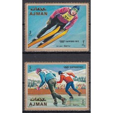 Arabia Sud Este (Ajman) - Yvert Aereo 84 ** Mnh Deportes