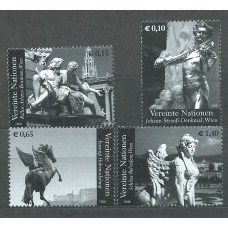 Naciones Unidas Viena Correo 2008 Yvert 532/35 ** Mnh