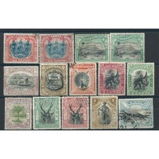 Borneo Correo Yvert 72//85 */usado Mh/used