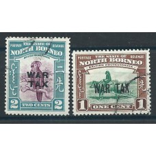 Borneo Correo Yvert 257/58 usado