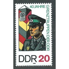 Alemania Oriental Correo 1986 Yvert 2670 ** Mnh Guardia