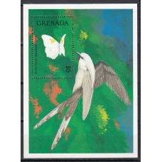 Grenada - Hojas Yvert 258 ** Mnh Fauna - Mariposas