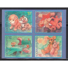 Finlandia Correo 2005 Yvert 1693/96 ** Mnh Juguetes