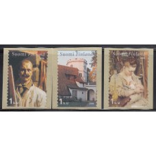 Finlandia - Correo 2006 Yvert 1753/55 ** Mnh Pinturas