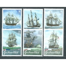 Gibraltar Correo 2008 Yvert 1260/65 ** Mnh Barcos