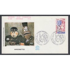 Francia Sobres Primer Dia FDC Yvert 2235 - Marionetas 1982