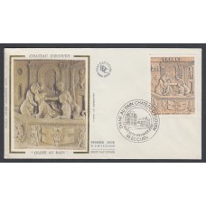 Francia Sobres Primer Dia FDC Yvert 2053 seda - Ecouen 1979