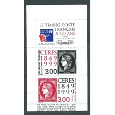 Francia - Correo 1999 Yvert P3212A ** Mnh 150 aniversario primer sello Frances