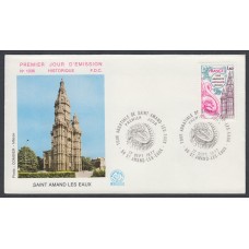 Francia Sobres Primer Dia FDC Yvert 1948 - Saint Amand les Eaux - 1977