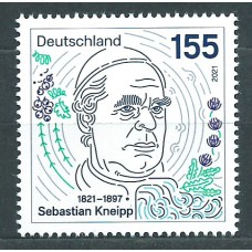 Alemania Federal Correo 2021 Yvert 3376 ** Mnh Sebastian Kneipp 200 Aniversario