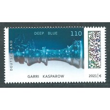 Alemania Federal Correo 2021 Yvert 3373 ** Mnh Deep Blue derrota a Kasparov