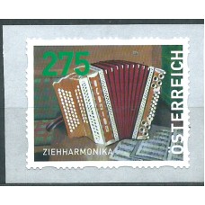 Austria Correo 2021 Yvert 3435 ** Mnh Acordeon - Música