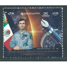Mexico Correo 2020 Yvert 3235 ** Mnh Primer Astronauta Mexicano