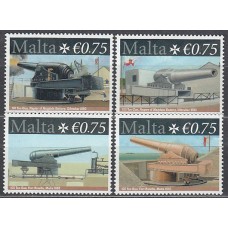 Malta - Correo 2010 Yvert 1576/9 ** Mnh  Cañones