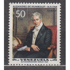 Venezuela Aereo Yvert 970 ** Mnh Explorador aleman Alexander von Humboldt