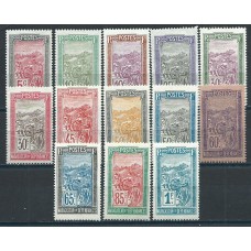 Madagascar Correo 1922 Yvert 131/43 * Mh (13 valores) Transporte