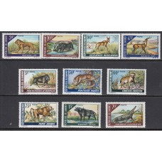 Dahomey - Correo Yvert 265/74 ** Mnh (10 valores) Fauna