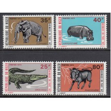 Niger - Correo 1973 Yvert 277/80 ** Mnh Fauna