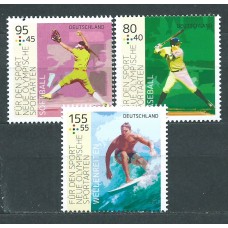 Alemania Federal Correo 2021 Yvert 3382/84 ** Mnh Nuevos Deportes Olimpicos - Deportes