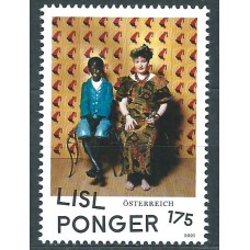 Austria Correo 2021 Yvert 3448 ** Mnh Ponger Lisl