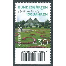 Austria Correo 2021 Yvert 3445 ** Mnh Jardines Federales