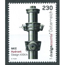 Austria Correo 2021 Yvert 3449 ** Mnh Hidrante de MKE