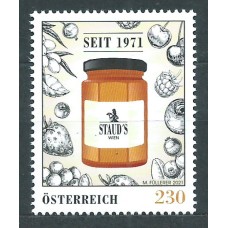 Austria Correo 2021 Yvert 3438 ** Mnh Staud Viena