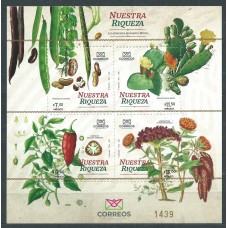 Mexico Hojas Yvert 89 ** Mnh Nuestra Riqueza