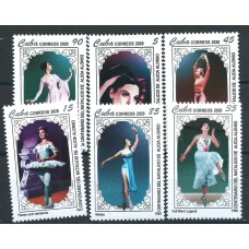 Cuba Correo 2020 Yvert 5953/58 ** Mnh Centenario de Alicia Alonso - Ballet