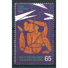 Cuba Correo 2020 Yvert 5959 ** Mnh Lucha contra la Violencia a la mujer