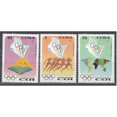 Cuba - Correo 1994 Yvert 3376/8 ** Mnh  Centenario del COI