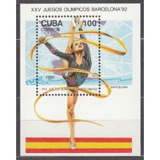 Cuba - Hojas 1992 Yvert 128 ** Mnh  Olimpiadas Barcelona